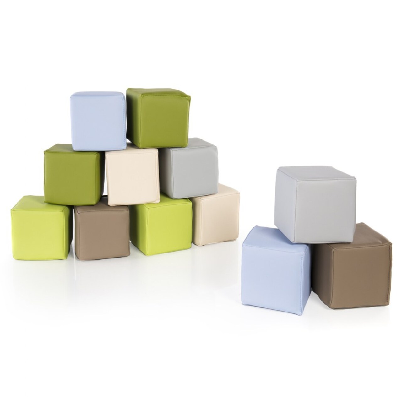 Kaplan Early Learning Company Soft Oversized Blocks - 12 Pieces